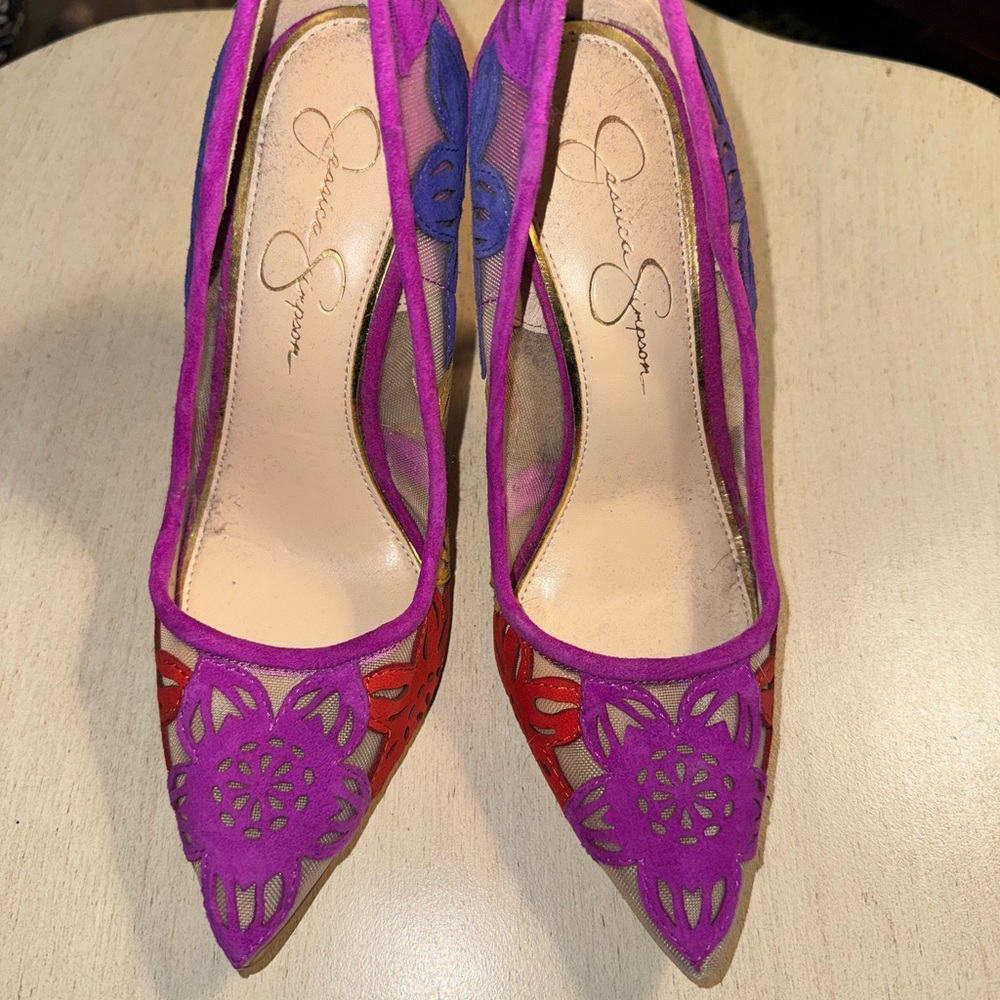Jessica Simpson Purple and Red Women's Shoes